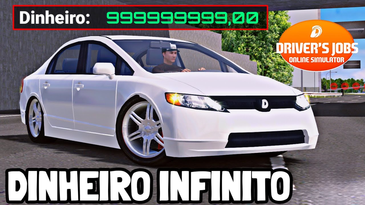 🏆DRIVERS JOBS ONLINE SIMULATOR MOD APK COM DINHEIRO INFINITO & TUDO
