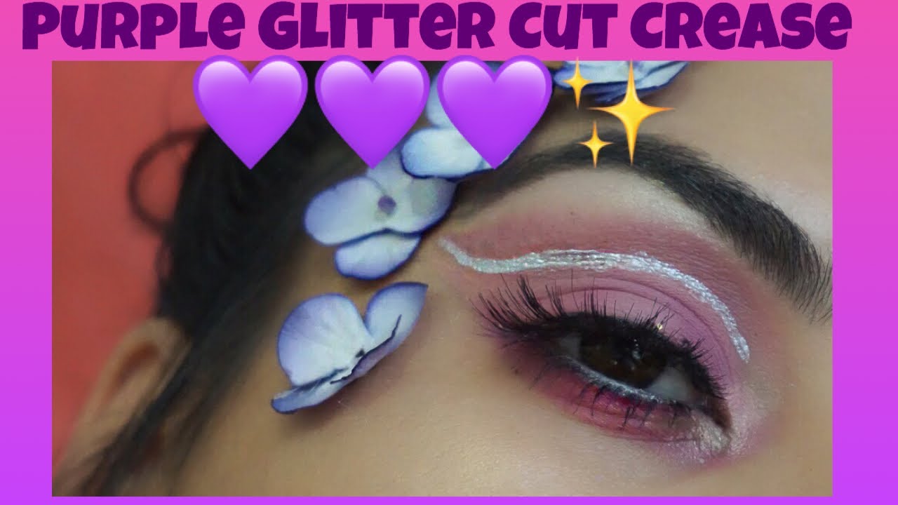 EASY PURPLE CUT CREASE | CANVAS BEAUTY - YouTube