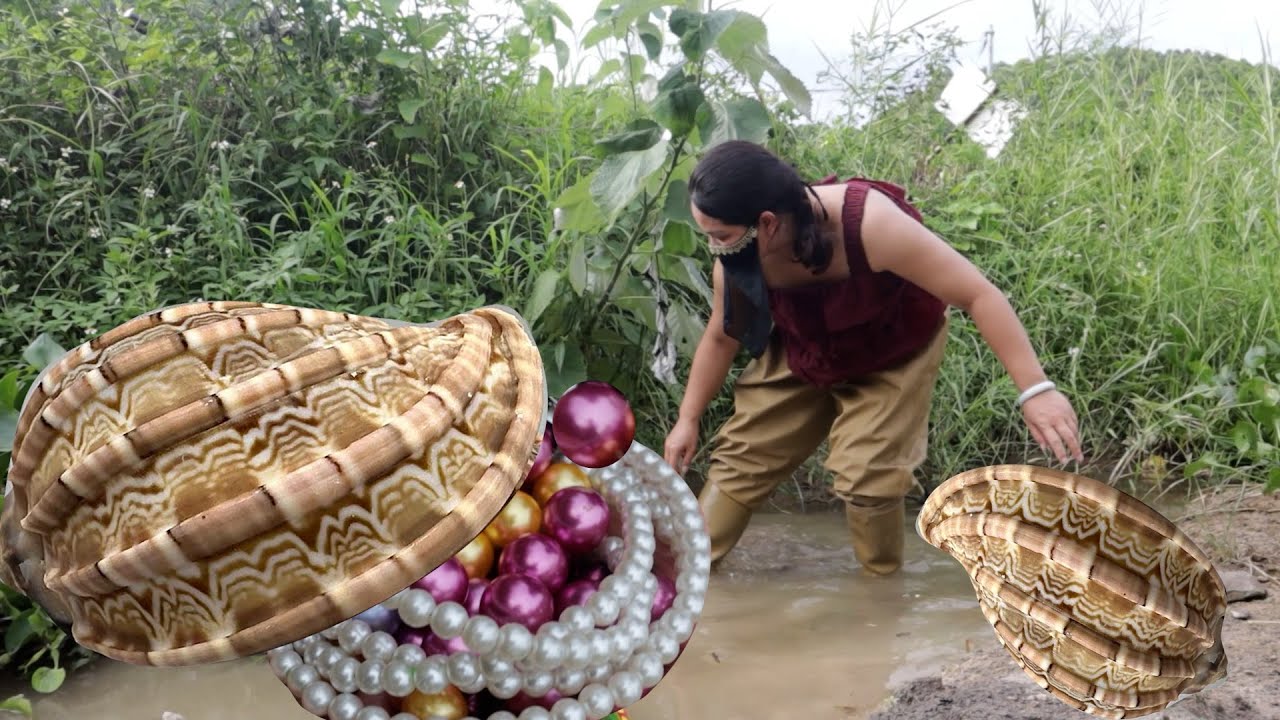 Seeing such a big clam shell again, I believe beautiful pearls will soon appear