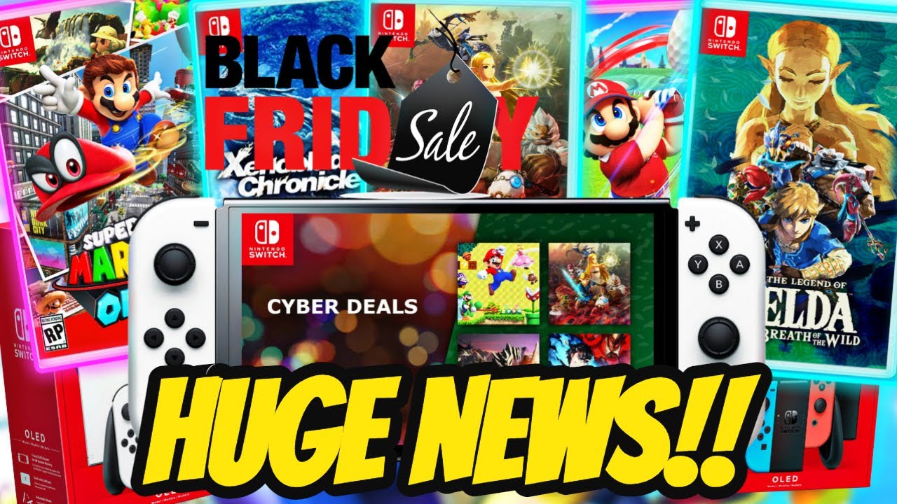 Nintendo Switch NEW MASSIVE eShop Black Friday Sale Just Dropped...