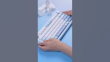 EPOMAKER x Aula F75 Sound Test | Ice Vein Switch Keyboard Typing ASMR