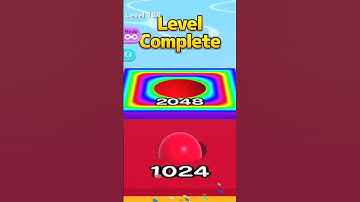 Satisfying Ball Run 2048 gameplay video,level 184 #shorts #seo #ballrun2048 #satisfyingsounds