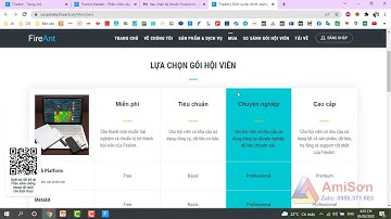 Hướng dẫn cài đặt Fireant | Ami Sơn