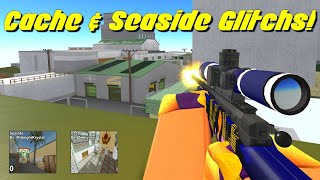 Gamebreaking Glitches On Cache And Seaside! (Counter Blox)