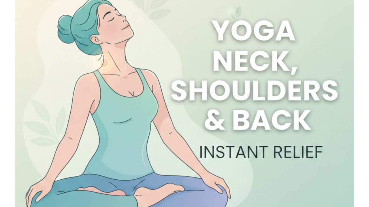 Yoga for Neck, Shoulder and Back | Instant Relief | Hitesh Thakur Yoga 