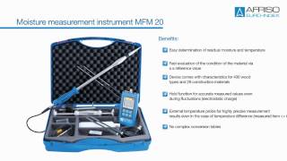 MFM 20 - Wood moisture measurement with MFM 20