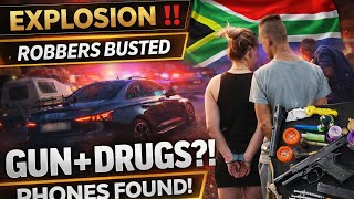 EXPLOSION ‼️ Armed Robbery Suspects Busted — Gun, Drugs &amp; Stolen Phones Found.