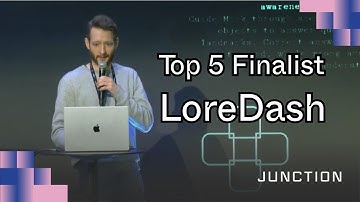 LoreDash pitch - Junction 2025 Top 5 finalist