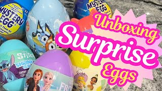 💝 ASMR 💝 Opening surprise eggs #unboxing #asmr #satisfying #surprise #cute