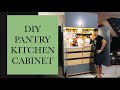 DIY Pantry Kitchen Cabinet // Paano gumawa ng Pantry Kitchen Cabinet