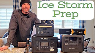Prepping For Ice Storm 2026
