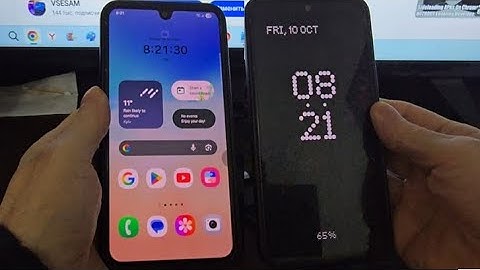 How to on always on display in Samsung M17 | Samsung M17 always on display settungs
