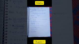 Class 9 maths chapter 1 | important question | #shorts #maths #viral