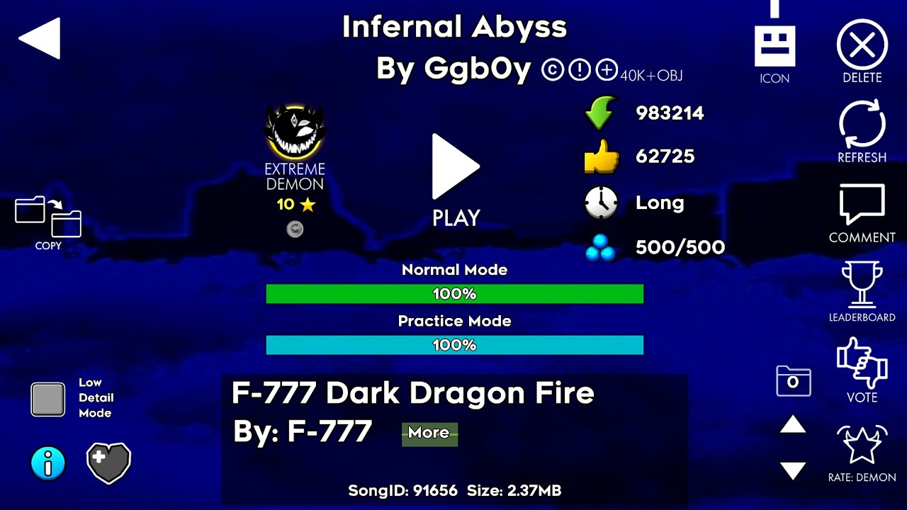 Infernal Abyss 100% (extreme demon) | By Ggb0y | Geometry Dash - YouTube