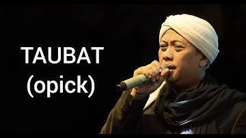 TAUBAT_opick cover girbal accoustic(lirik lagu)