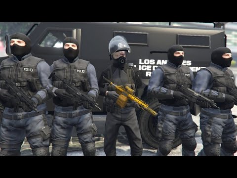 How To Join the SWAT Team in GTA 5! (Secret Rescue Missions)