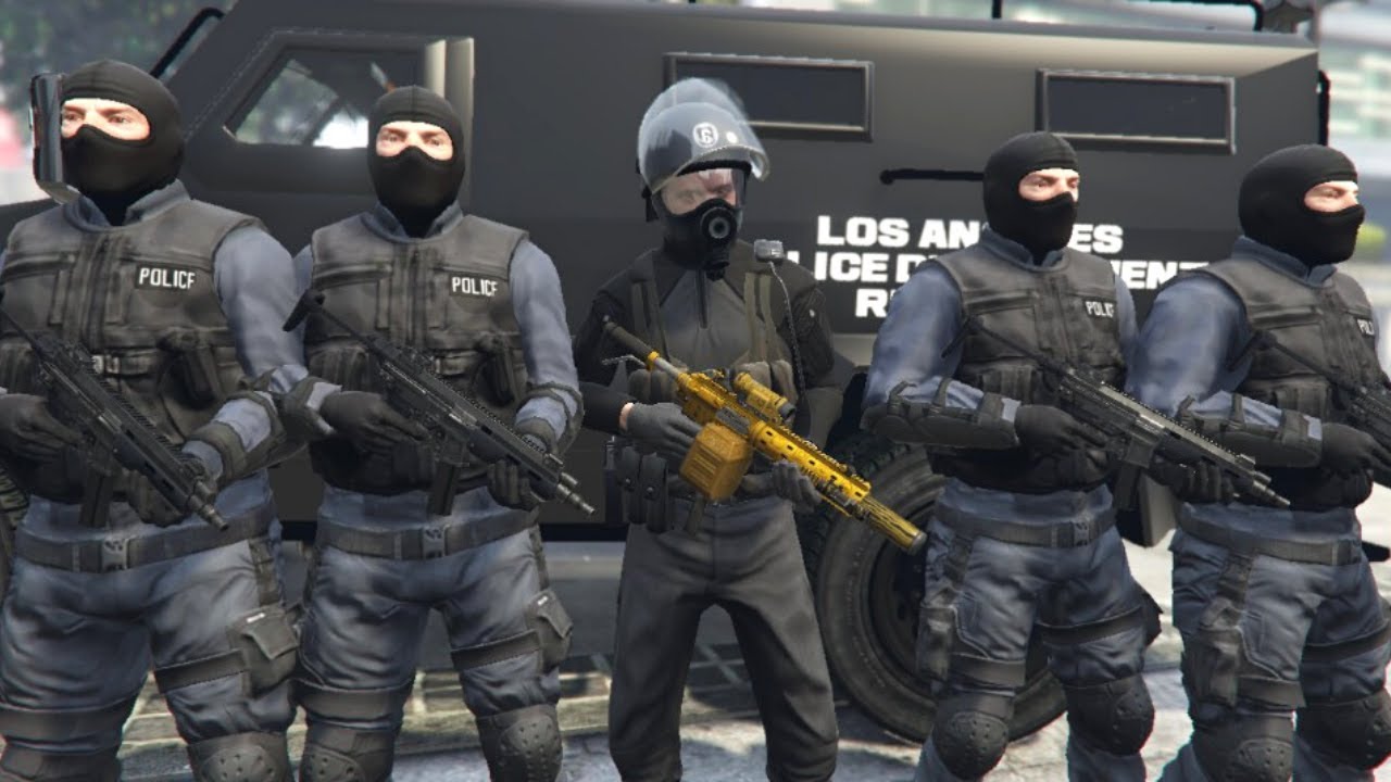 How To Join the SWAT Team in GTA 5! (Secret Rescue Missions) - YouTube