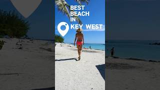 BEST BEACH in Key West ❤️ Florida Paradise 🌴 #shorts #keywest #florida