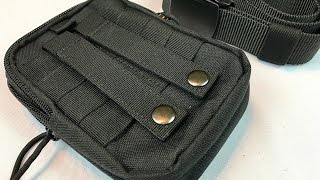 Tactical MOLLE EDC Pouch Case and Nylon Utility Belt by KingMoore - giveaway Oct 15, 2016