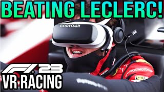 VR F1 23 Monza Pro Challenge: Surpassing Charles Leclerc's Lap Record!