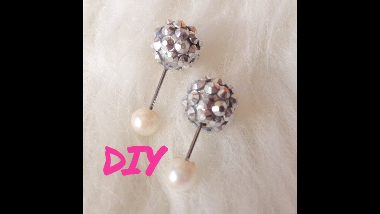 How To Make Front Back Earrings You How To Make Front Back Earrings