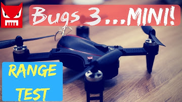 MJX Bugs 3 Mini Range Test - How Far can it Fly? (Crashed, lost & found)