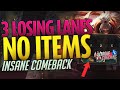 He forgot items and had 3 Losing lanes.. Here's how he came back | LoL Coaching