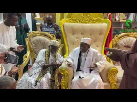 The Leader Of Tijjaniyya Faida World Wide Paid A Farewell Visit To H E The National Chief Imam