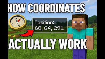 Minecraft basics: Part 17, How to use coordinates in Minecraft!!