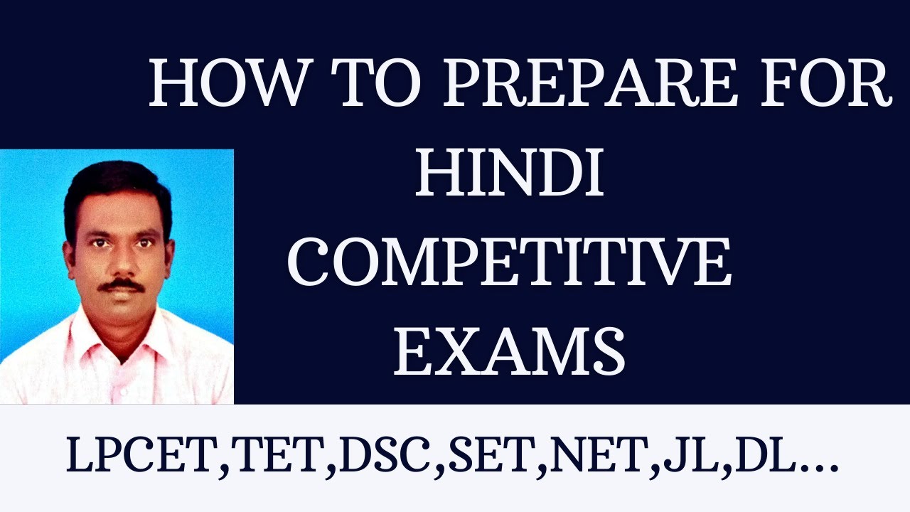 HOW TO PREPARE FOR HINDI COMPETITIVE EXAMS IN TELUGU