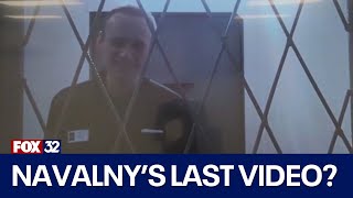 Video shows Alexei Navalny's last known appearance