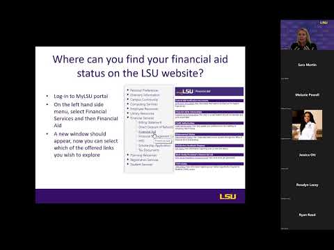 Tiger Transition Talk: Financial Matters