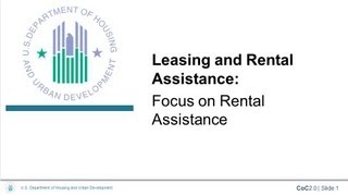 Continuum of Care Program: Rental Assistance