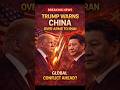 🚨 Breaking News: Trump Warns China Over Arms to Iran