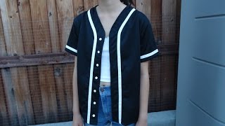 DIY: Baseball Jersey from scratch