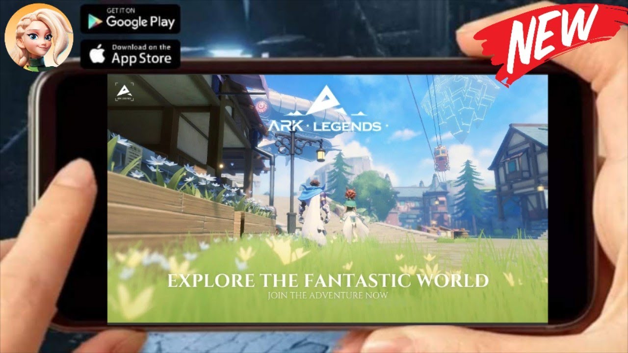ARK LEGENDS (EN/BETA) 2022 New-Online RPG Mobile CBT3 Android-Gameplay