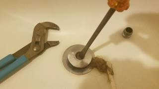 Step by instructional video on how to remove a moen tub drain stopper
unclog the drain. do it yourself.