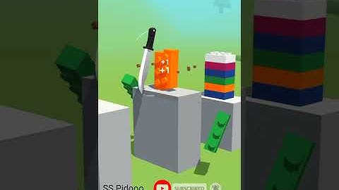 Very satisfying and relaxing ASMR Slicing game #259.SS Pidooo