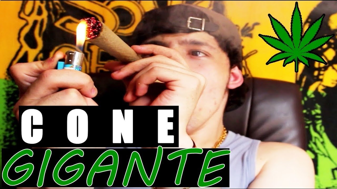 Fumando um BASEADO GIGANTE!