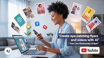Create Eye-Catching Flyers and Videos Fast With AI (No Experience Needed!)