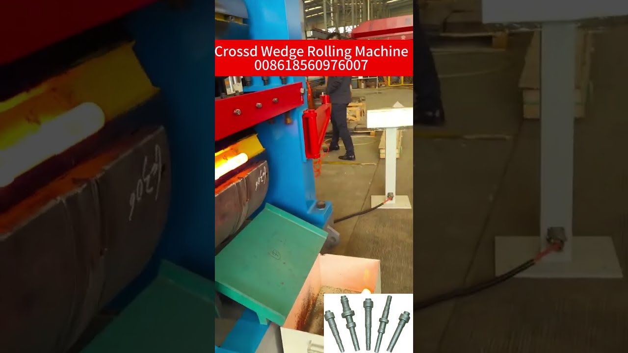 D46 800 Cross Wedge Rolling Forging Shaft Component Metalworking Preforging Equipment