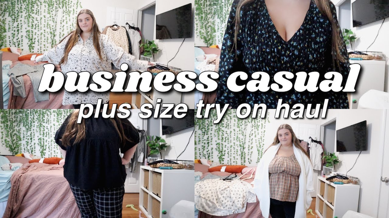 Plus Size  Work Wear Try on Haul