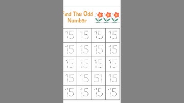 Find The Odd Number || 99% fail || @mathmystries