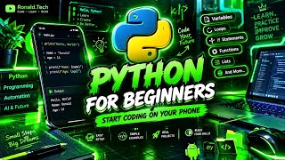 Python for Beginners: Start Coding on Your Phone 🐍📱