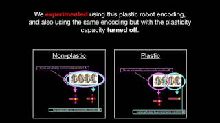 Plasticoding: Environmental regulation in the evolution of robots