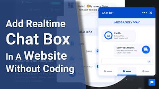 Add Live Chat Box / Messenger To A Website (No Coding) screenshot 5