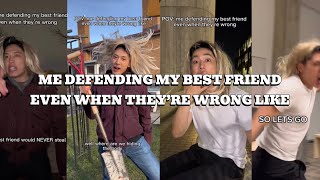 ME DEFENDING MY BEST FRIEND EVEN WHEN THEY’RE WRONG (COMPILATION) | Peter Nguyen