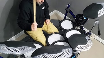 Simmons SDS7 Digital Kit Demo - The Simmons Drums Signature Sound Library