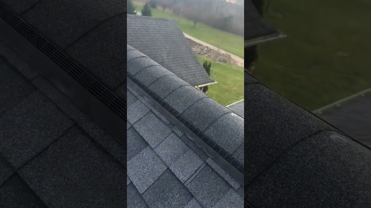 Big Beautiful new Ridge vent installed on this property in Dayton, Ohio. 