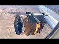 Plane Engine Explodes After Takeoff